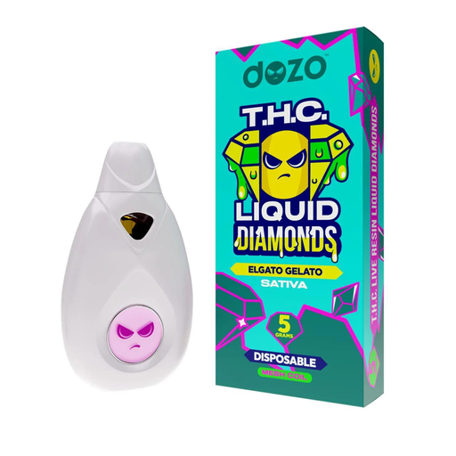 DOZO 5G LIQUID DIAMONDS THC DELTA VAPE